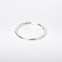 Sterling Silver Hammered Nose Ring,