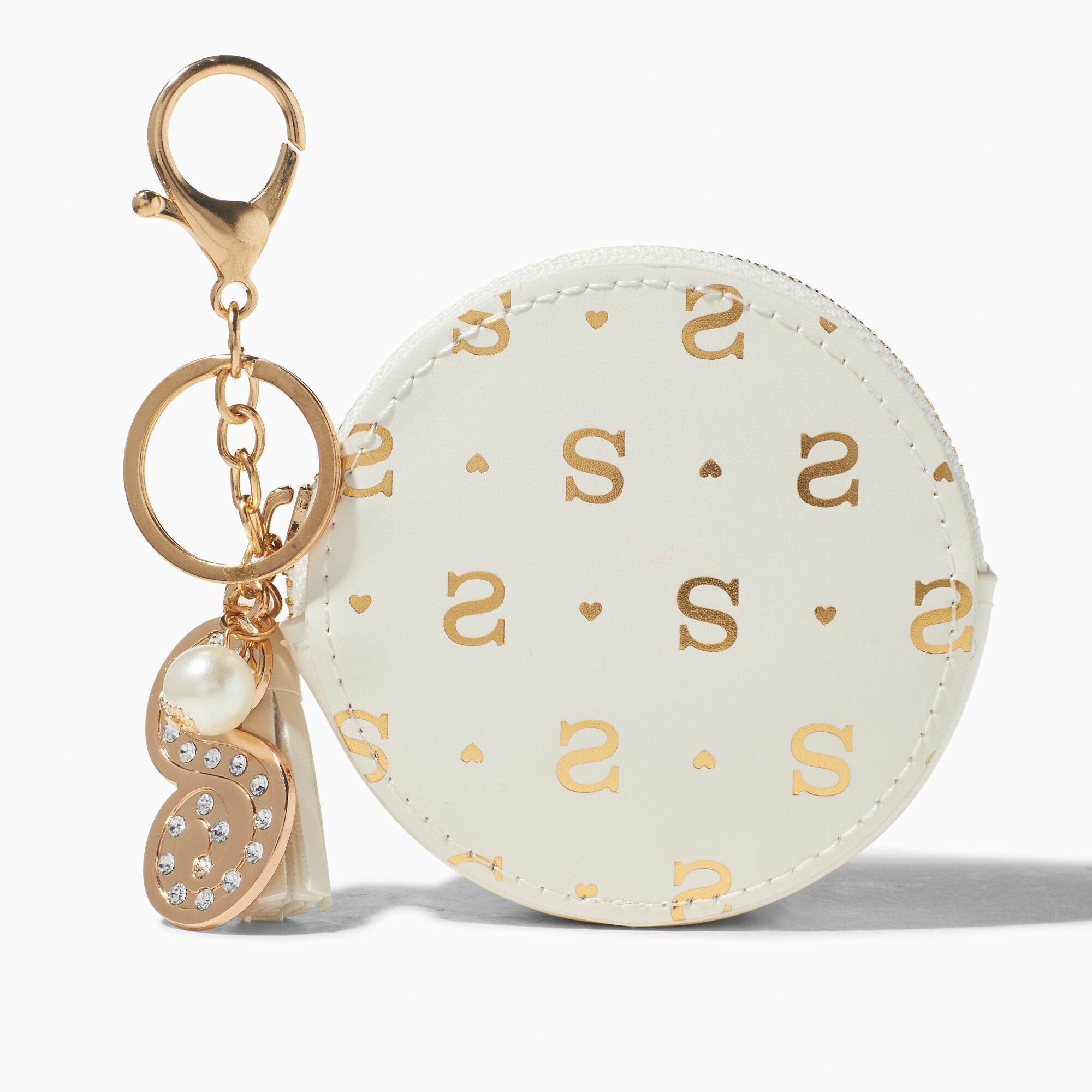 Golden Initial Coin Purse S