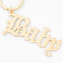 Baby Keychain - Gold,