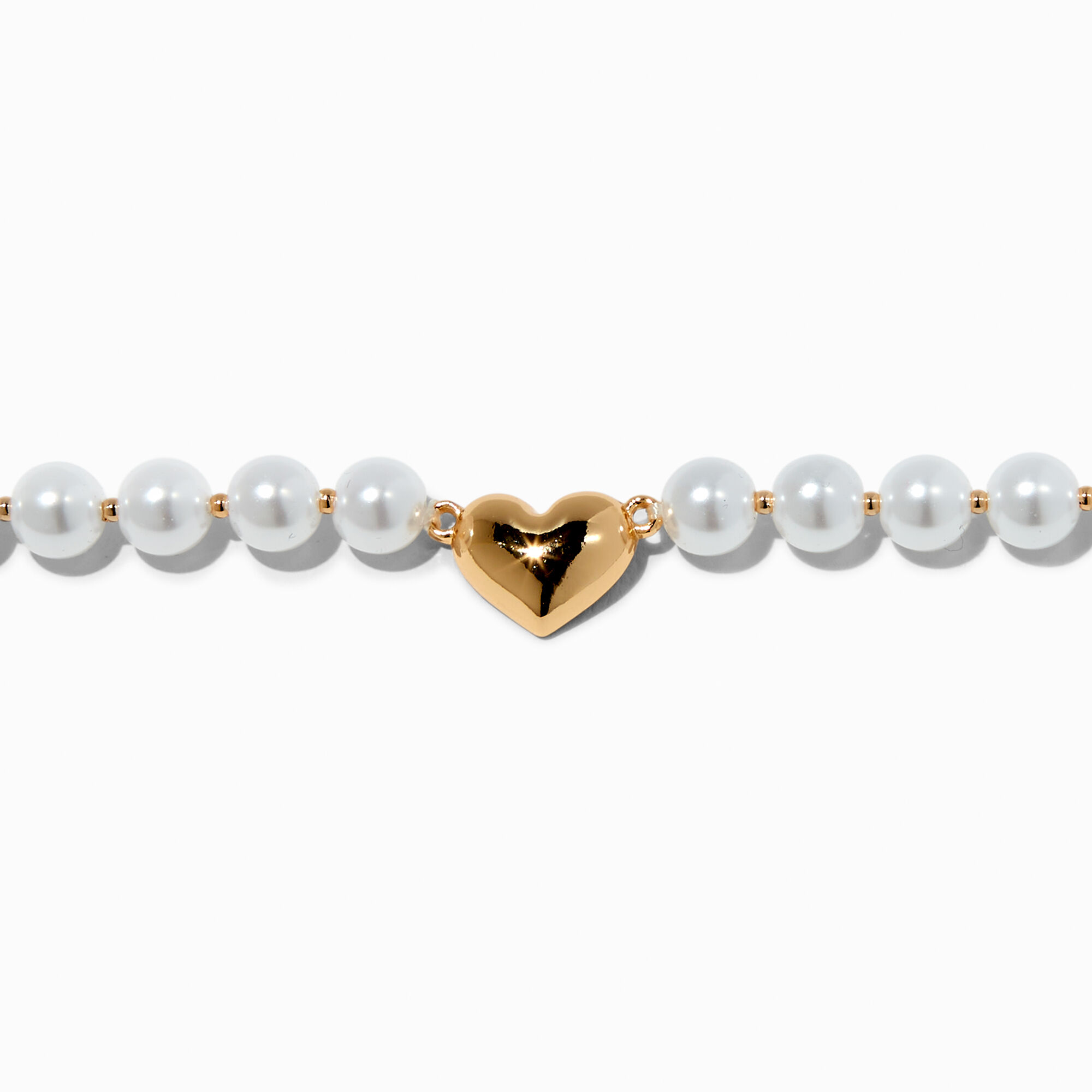 Mean Girls x ICING Pearl Gold Heart Bracelet Icing US