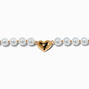 Mean Girls&trade; x ICING Pearl Gold Heart Bracelet,