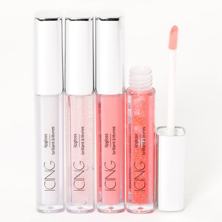 Lip Gloss - Pink, 4 Pack,