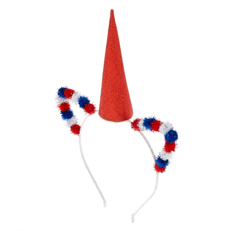 USA Pom Unicorn Headband,