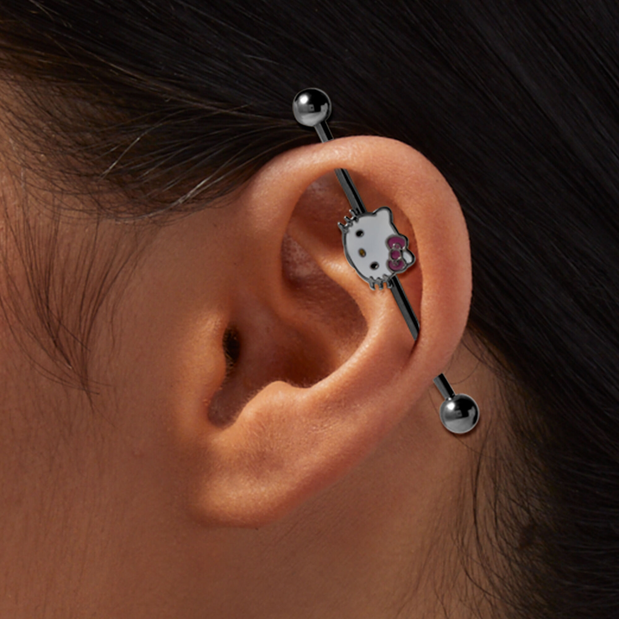 Cute industrial earrings new arrivals