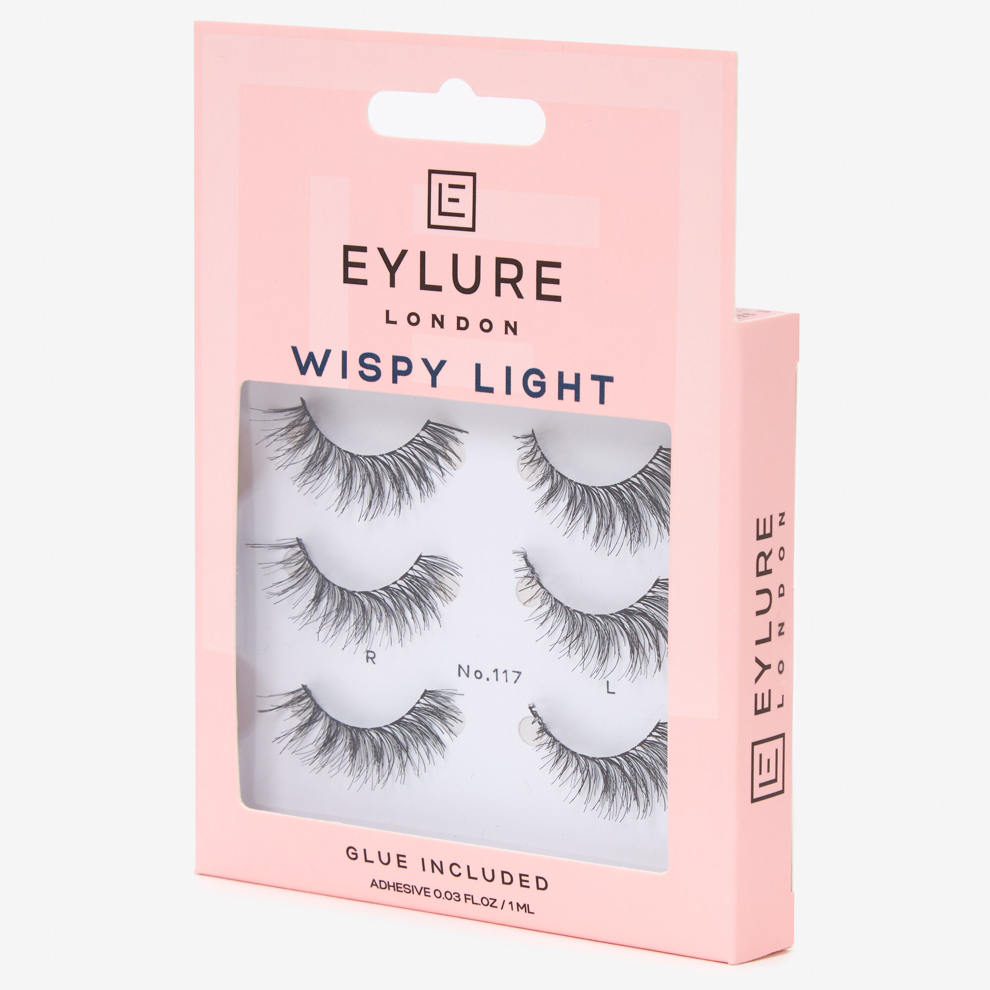 Eylure Wispy Light False Lashes No. 117 3 pack Icing US