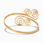 Gold-tone Swirl Arm Band ,