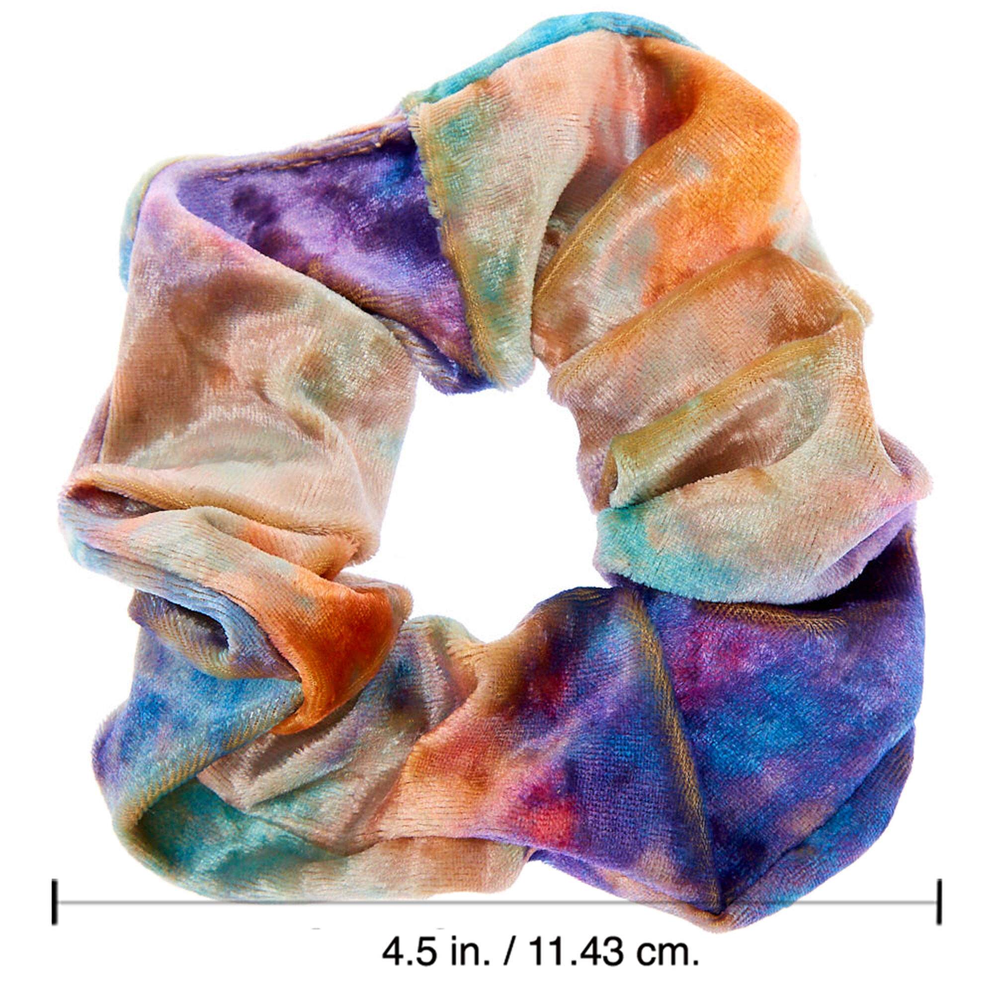 Tie Dye Velvet Hair Scrunchie Icing Us