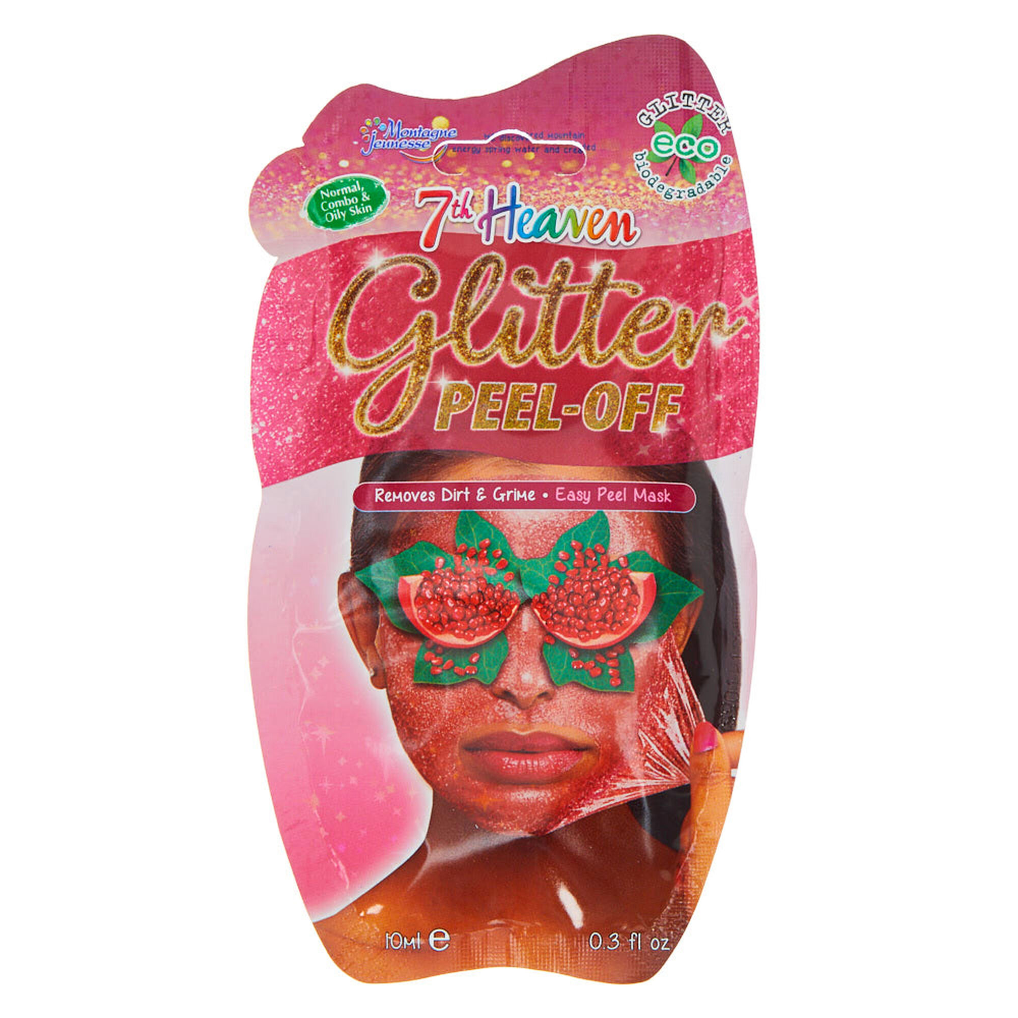 7th Heaven Glitter Peel Off Face Mask Pink Icing Us
