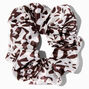 Medium Brown Daisy Hair Scrunchie,