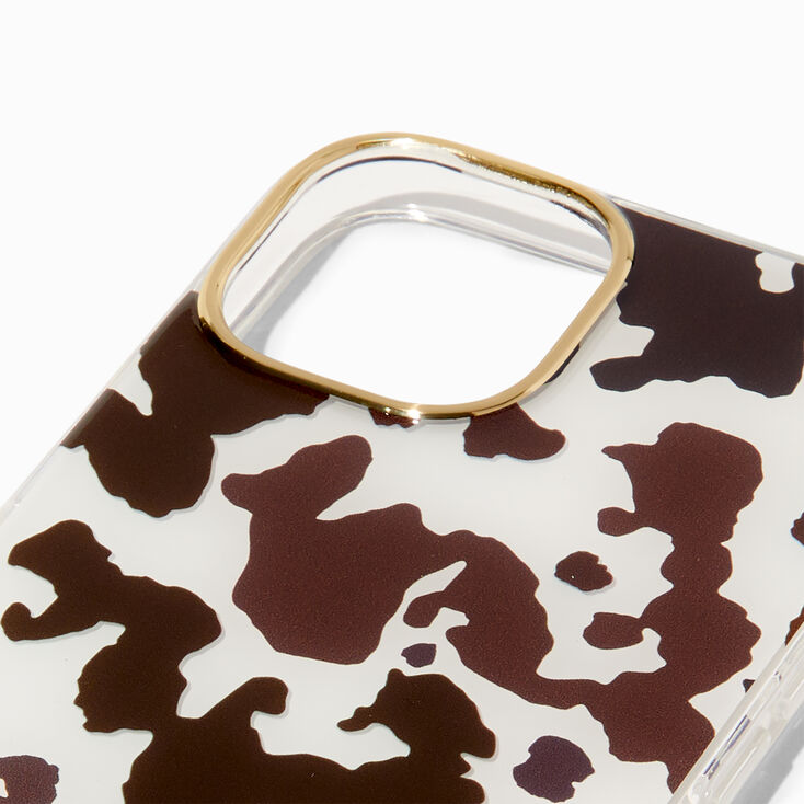 Cow Print Protective Phone Case - Fits iPhone 13/14,