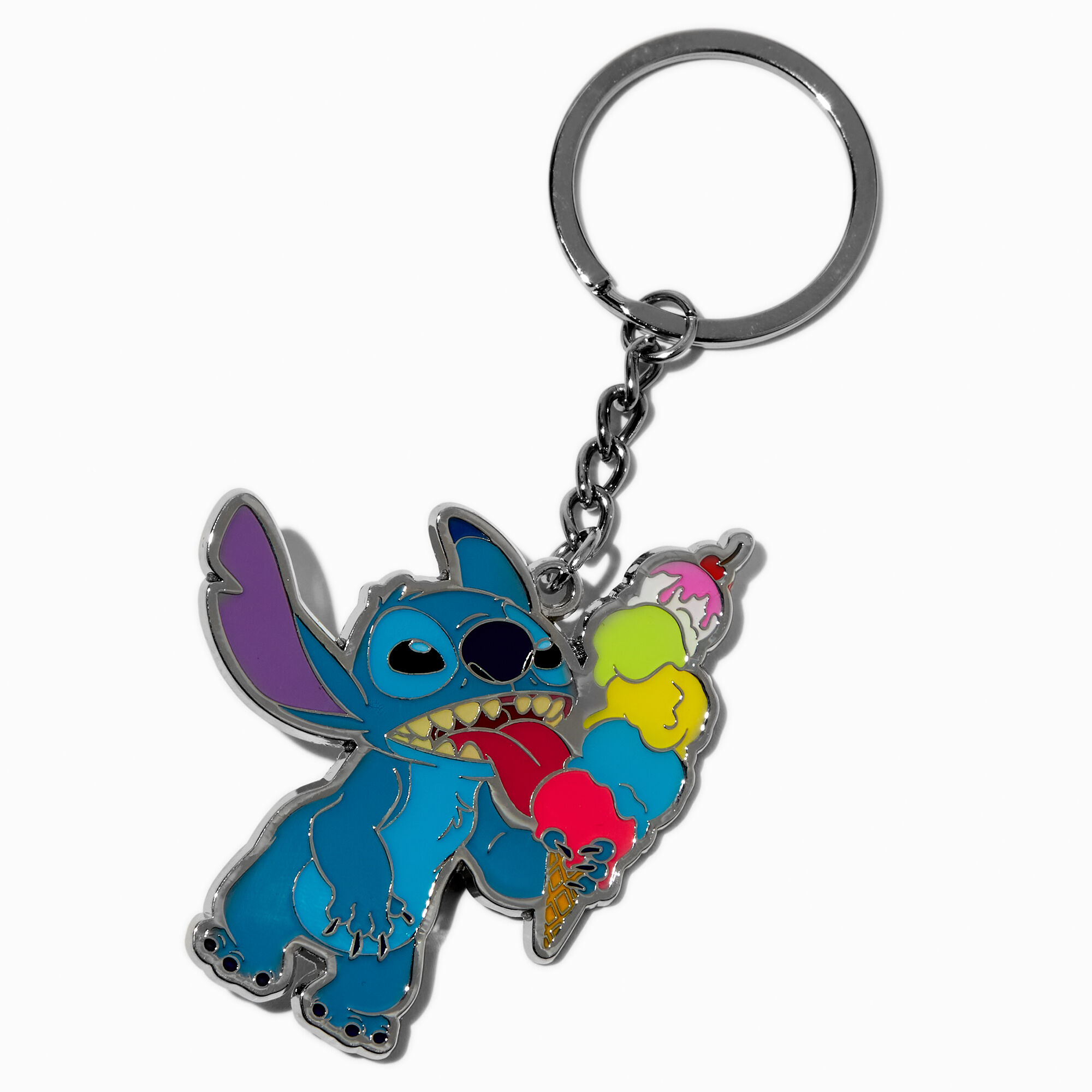 Disney Stitch Icing Exclusive Ice Cream Keychain Icing US