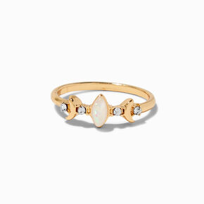 Gold-tone Celestial Mixed Rings - 10 Pack,