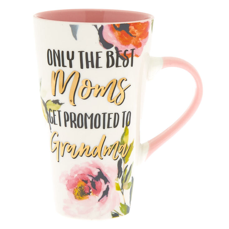 Best Moms Get Promoted to Grandma Tall Mug,