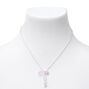 Silver Zodiac Charm Pendant Necklace - Sagittarius,