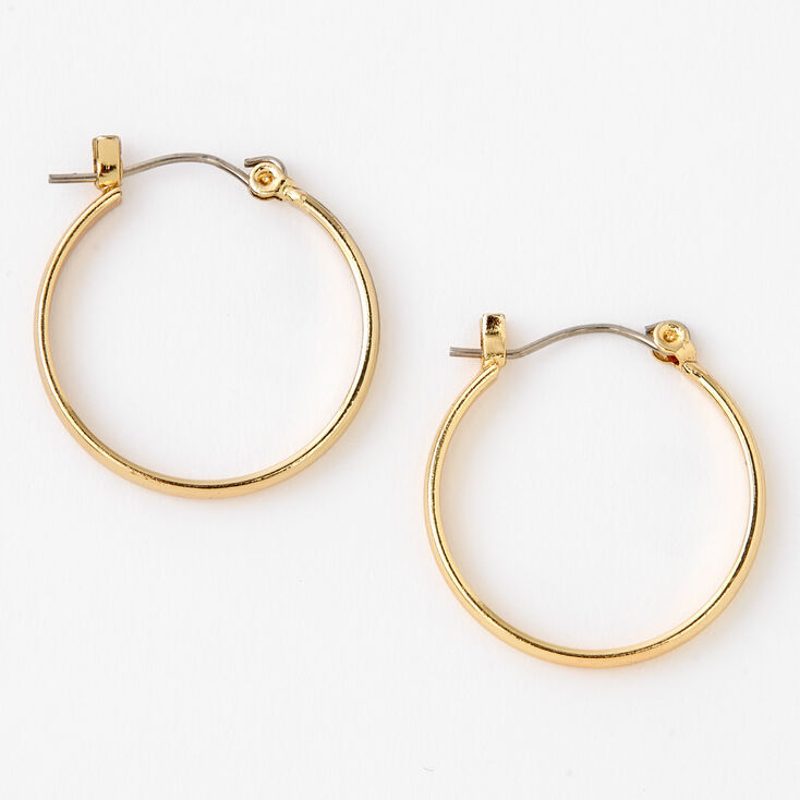 The Thick Hoop Earrings