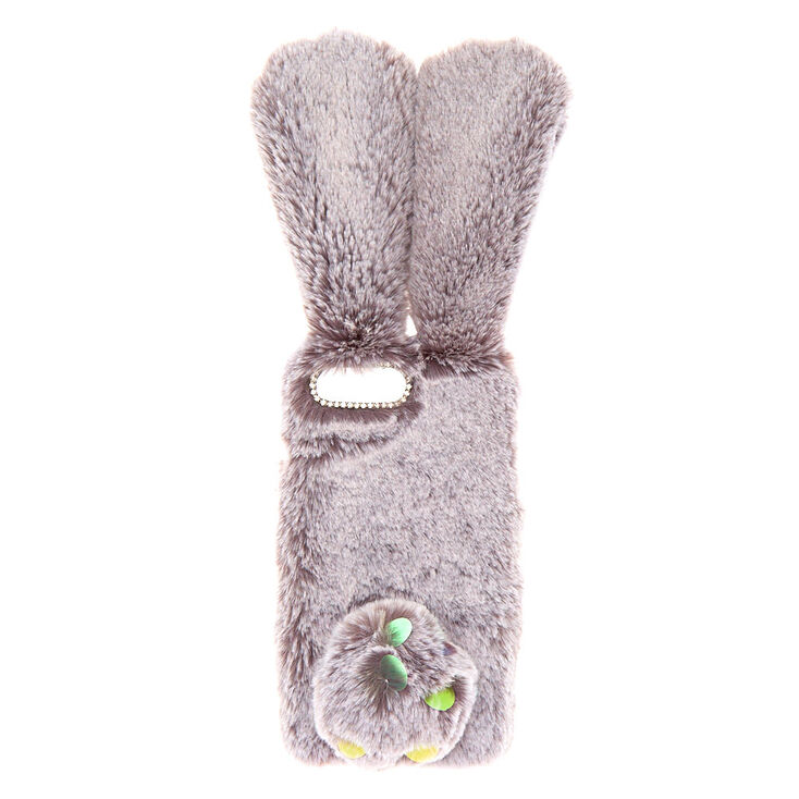 Faux Fur Bunny Phone Case - Fits iPhone 6/7/8 Plus,