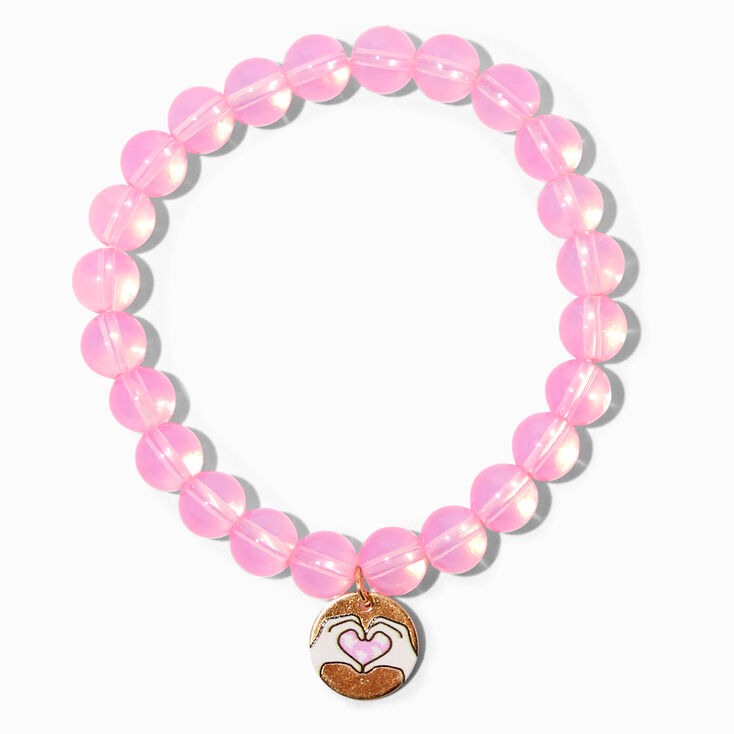 Pink Peace Stretch Bracelet - Support SOS Children&rsquo;s Villages,