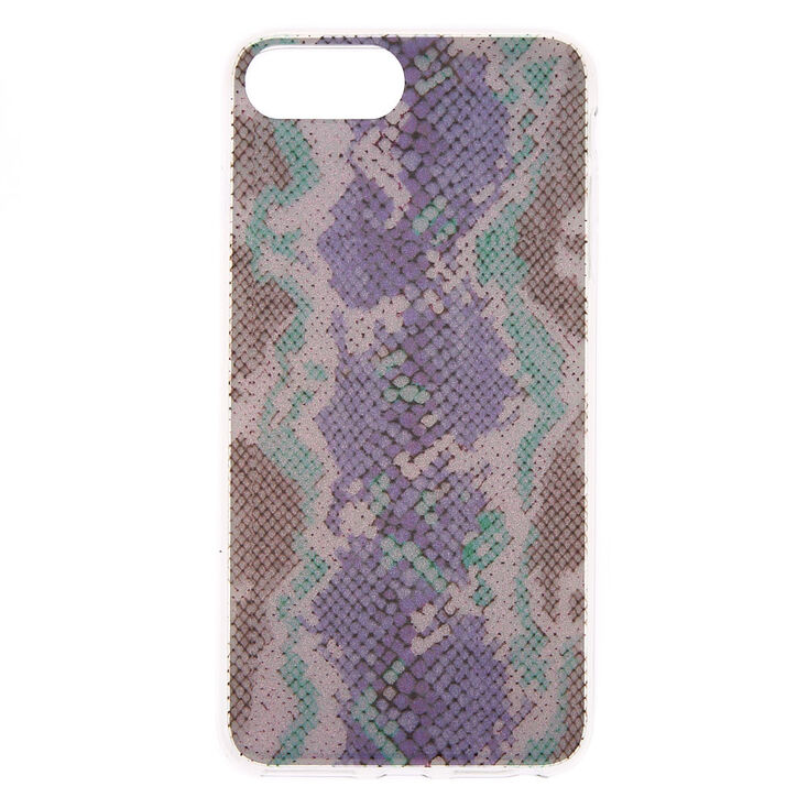 Glitter Snakeskin Phone Case - Fits iPhone 6/7/8 Plus,