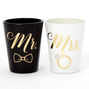 Wedding Party &quot;Mr.&quot; &amp; &quot;Mrs.&quot; Shot Glass Set - 2 Pack,