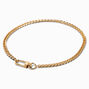 Gold-tone Mega Clasp Chain Necklace ,