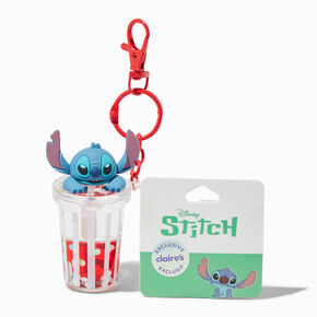 Disney Stitch Foodie Water-Filled Popcorn Keychain,