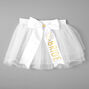 The Bride Glitter Tutu - White,