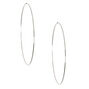 Silver 100MM Hoop Earrings,