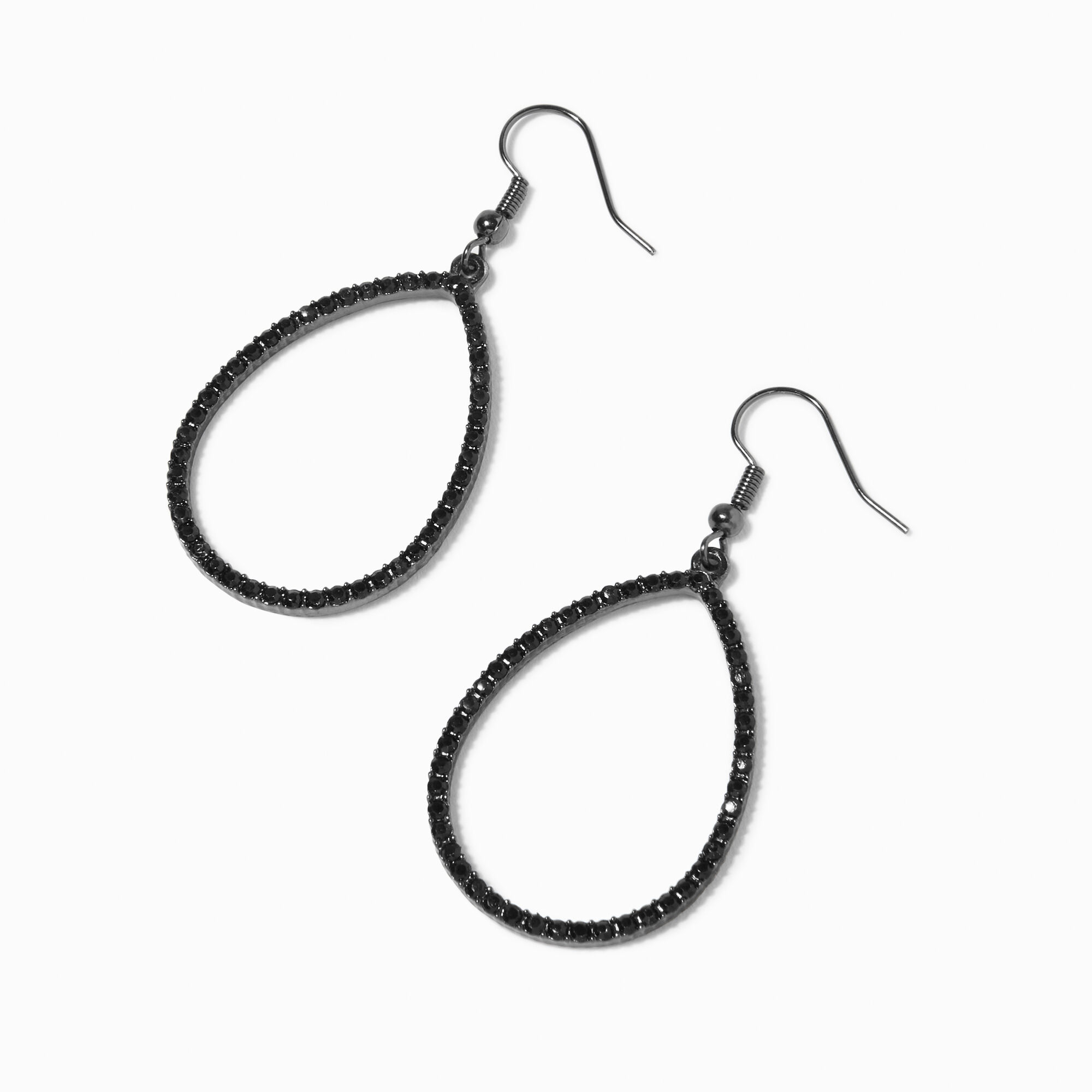 Hematite drop earrings sale