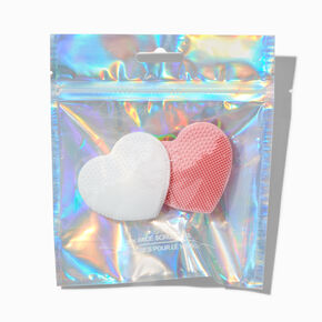 Heart Face Scrubbers- 2 Pack,