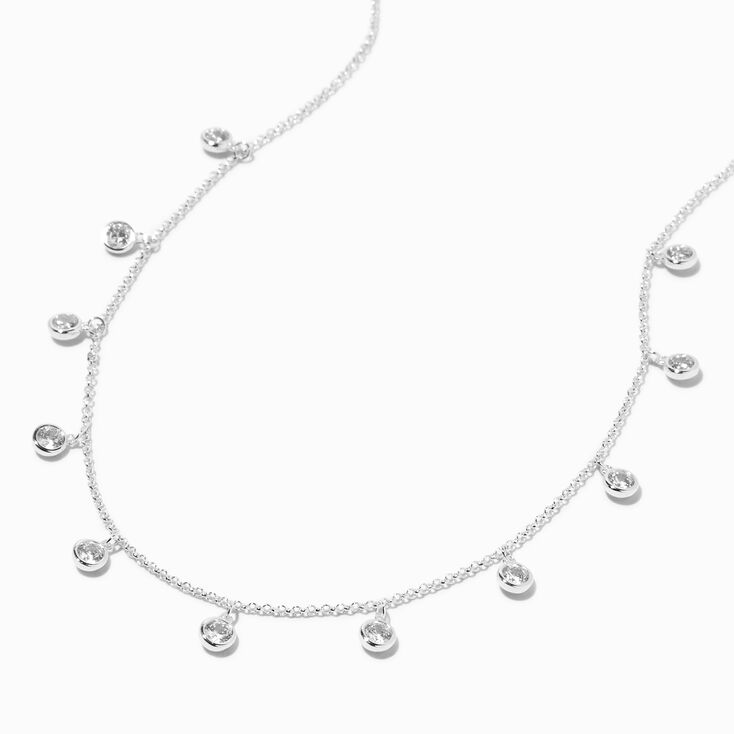 Icing Select Sterling Silver Confetti Charm Necklace,