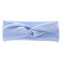 Marled Wide Jersey Headwrap - Baby Blue,