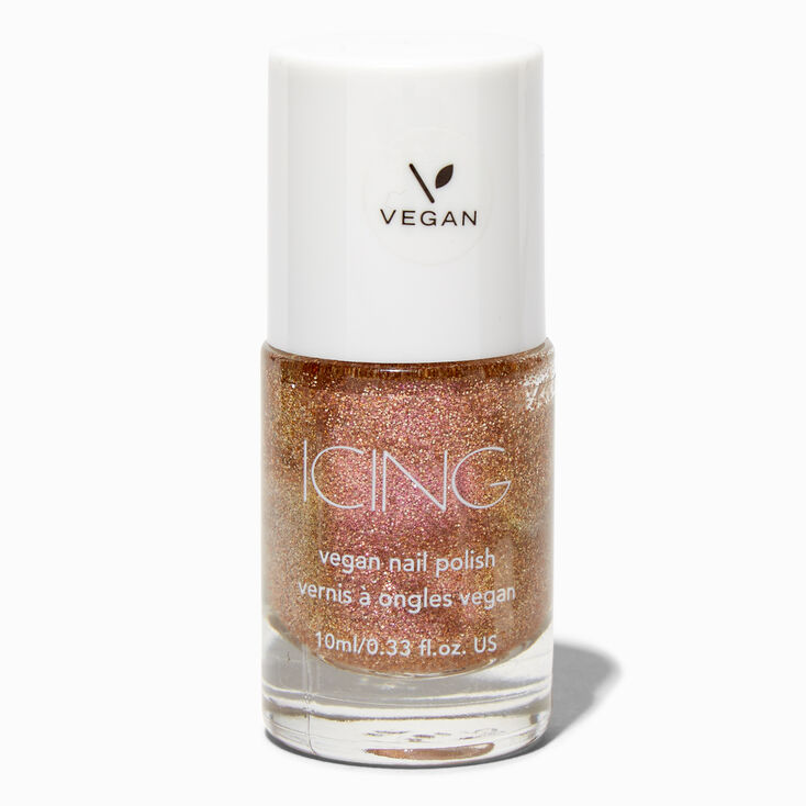 Vegan Glitter Nail Polish - Bronzed,