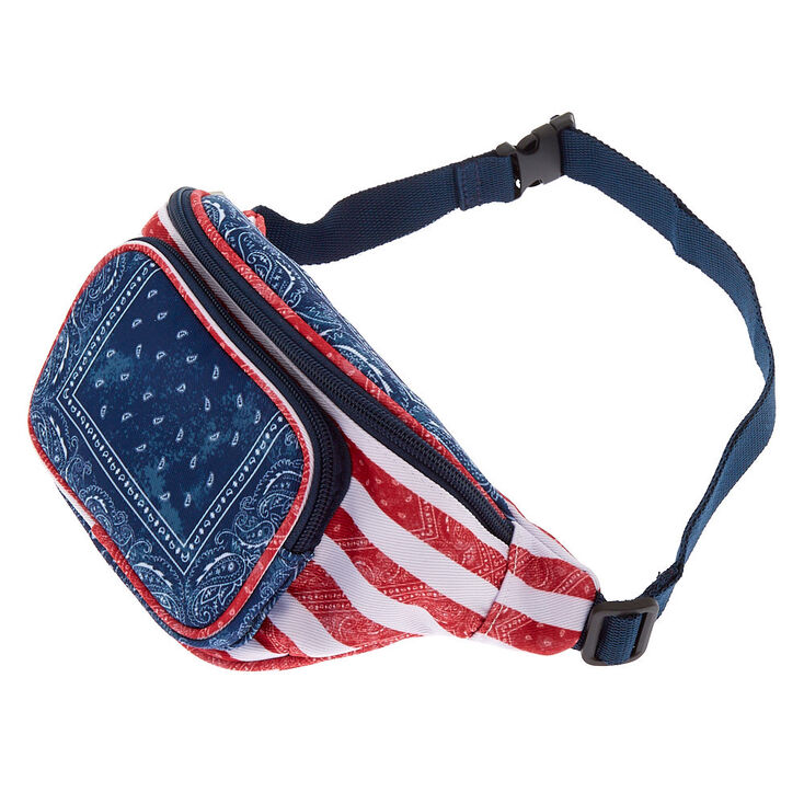 Bandana Print Fanny Pack,