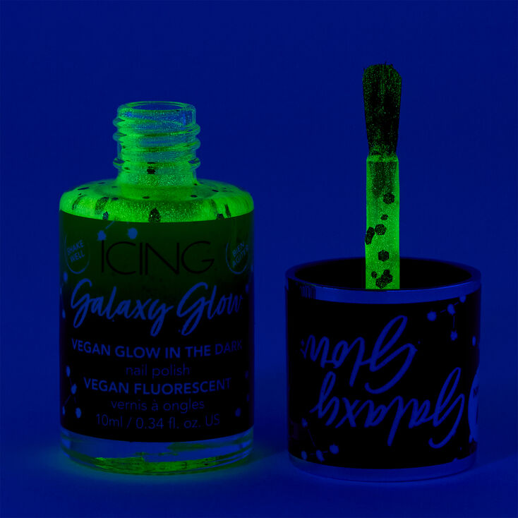 Galaxy Glow Vegan Glow in The Dark Nail Polish - Sparkling Lights,