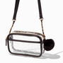 Status Icons Clear Crossbody Bag,