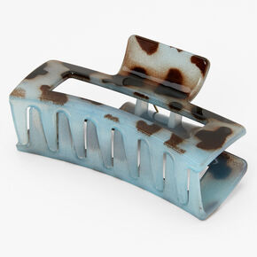 Rectangle Tortoiseshell Medium Hair Claw,