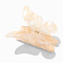 Large Tan Butterfly Acrylic Hair Claw,