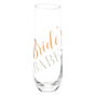 Bride's Babes Stemless Champagne Glass,