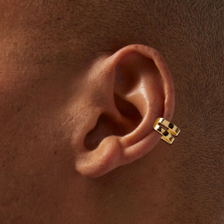 Mixed Metal Basic Ear Cuff Earring Stackables - 6 Pack,