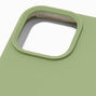 Solid Sage Green Silicone Phone Case - Fits iPhone&reg; 14 Pro,