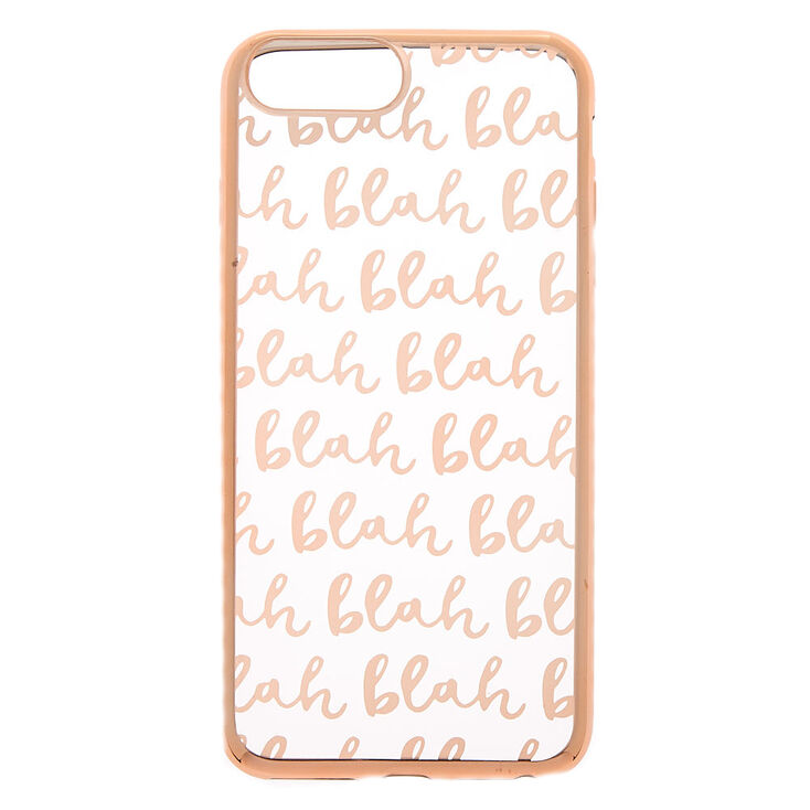 Blah Blah Blah Phone Case - Fits iPhone 6/7/8 Plus,