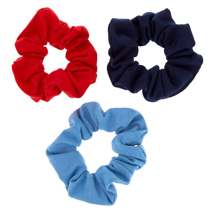 Patriotic Hair Scrunchies - 3 Pack,