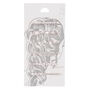 Silver-Tone Faux Pearl &amp; Crystal Bobby Pins - 6 Pack,