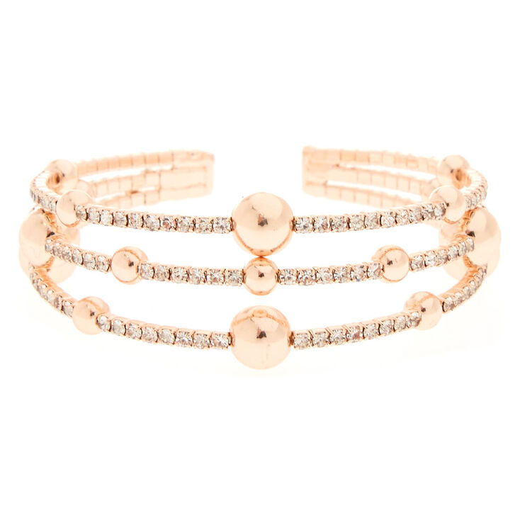 Rose Gold Orbit Bracelet,