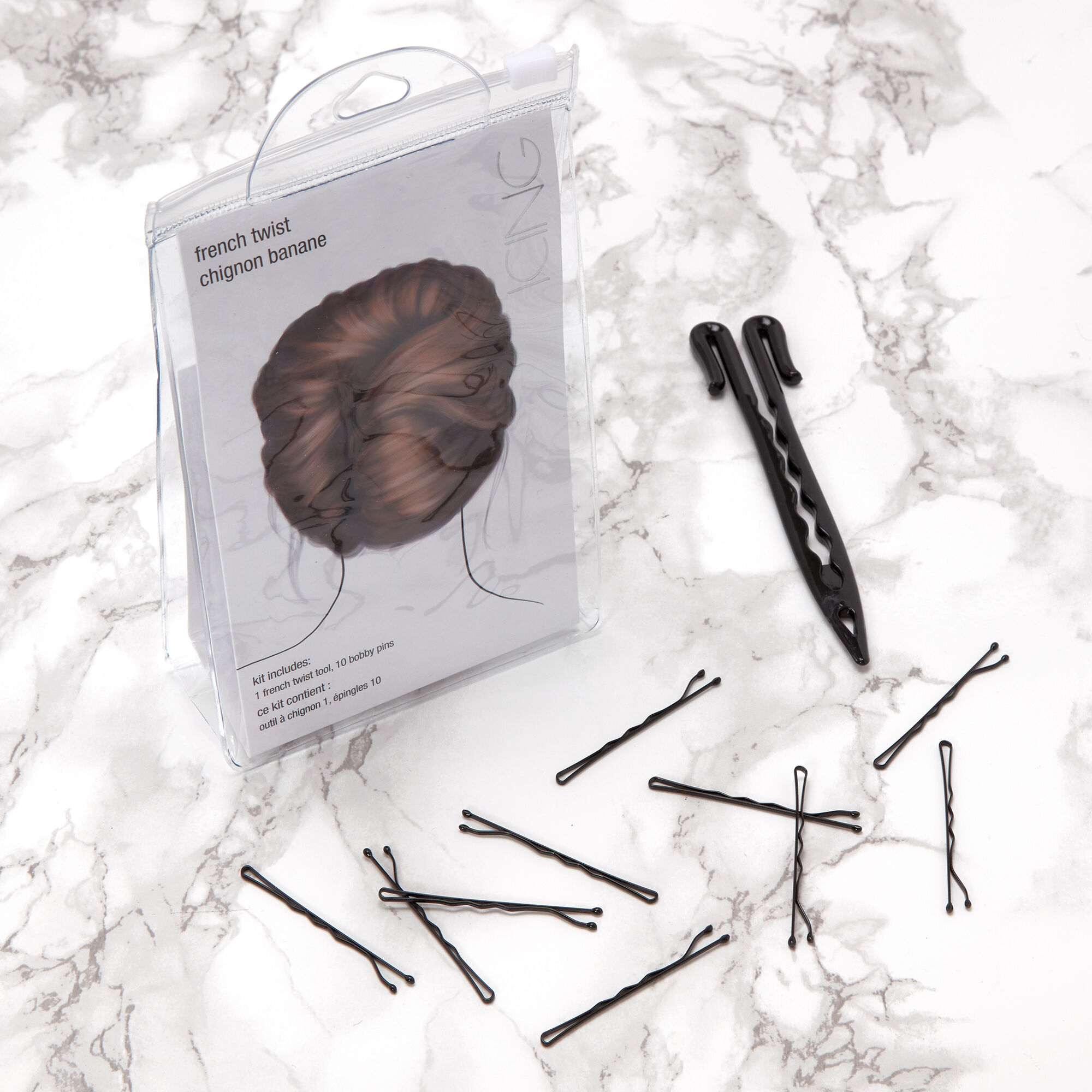 French Twist Hair Tools Kit Icing Us