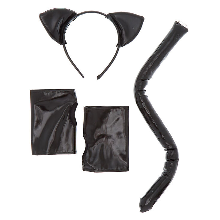 Cat Costume Set - Black, 3 Pack,