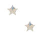 Sterling Silver Star Stud Earrings - 5MM,