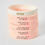 Bachelorette Party &quot;Most Likely To&quot; Silicone Wristbands - 6 Pack,