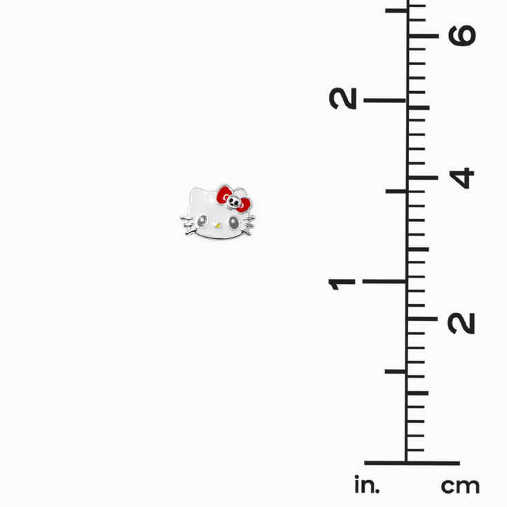 Sterling Silver Hello Kitty&reg; Halloween Stud Earrings,