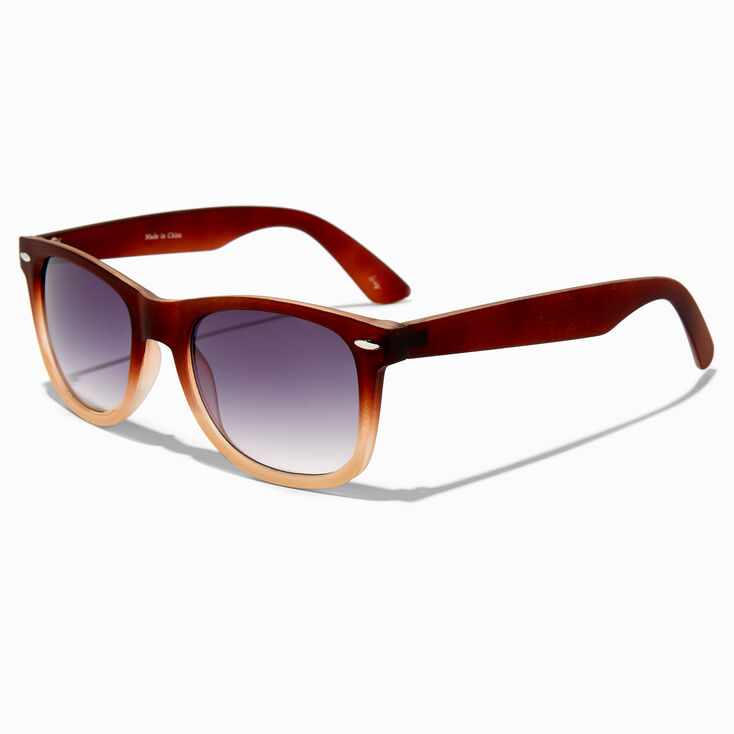 Burgundy Aviator Frames Icing Us